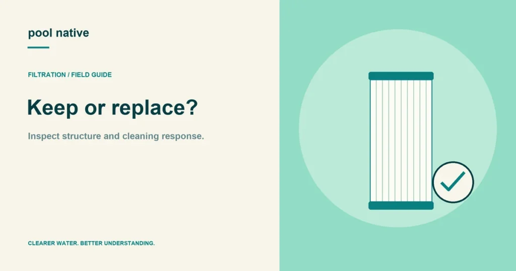 Keep or replace?: original Pool Native explanatory illustration.