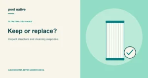 Keep or replace?: original Pool Native explanatory illustration.