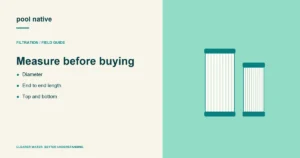 Measure before buying. Diameter; End to end length; Top and bottom.