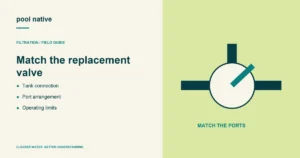 Match the replacement valve. Tank connection; Port arrangement; Operating limits. Conceptual illustration.