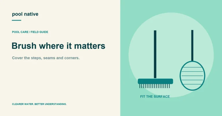 Brush where it matters. Cover the steps, seams and corners.